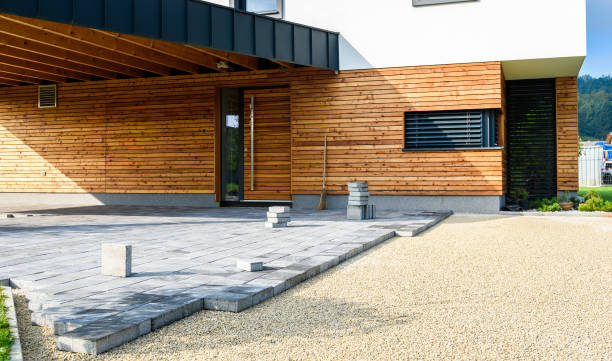 Residential Paver Driveway in Bay City, OR